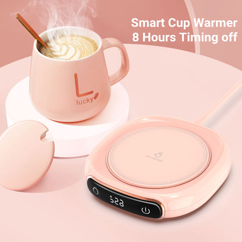 Smart Coffee Mug Warmer - Electric Heating Coaster with Constant Temperature Control