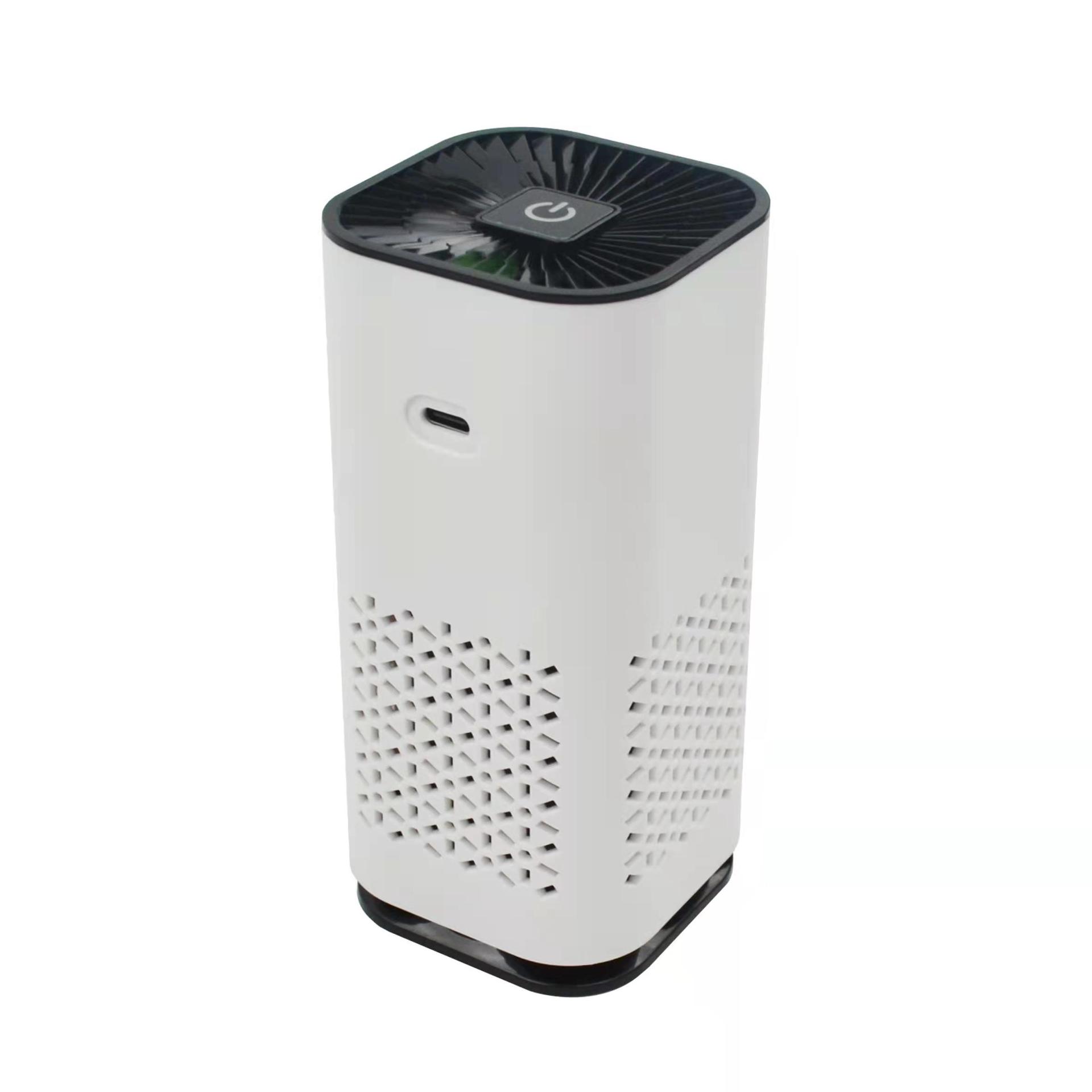 Ion-Flow Portable Purifier: Fresh Air for Your Car & Hom
