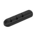 Universal Silicone Cable Winder & Desktop Organizer for USB, Charger & Headphones