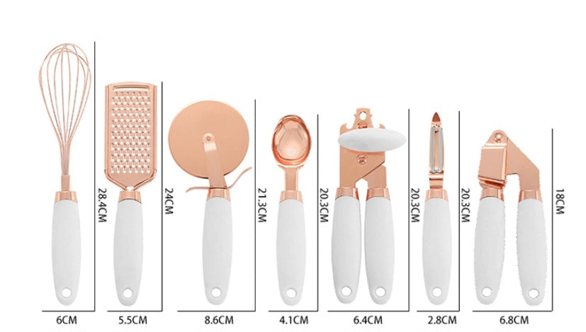 Copper-Plated Kitchen Peeler Set – Durable & Easy to Use