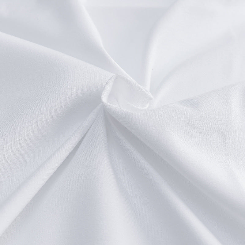 Premium White Cotton Single Bed Sheet – Comfortable, Lightweight & Easy Care