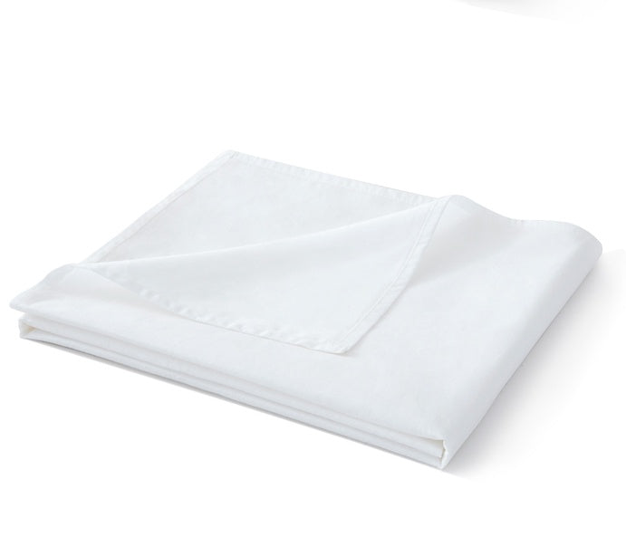 Premium White Cotton Single Bed Sheet – Comfortable, Lightweight & Easy Care