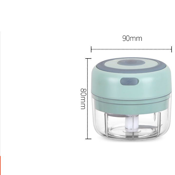 Electric Mini Garlic Chopper & Ginger Masher - Portable Vegetable Crusher, USB Charging, Durable Kitchen Tool for Chili & Veggies