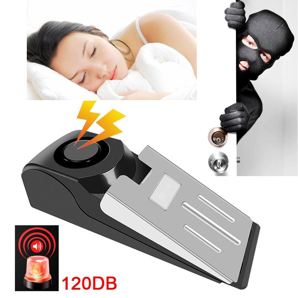 Heavy Duty Door Wedge Alarm – Wireless Intruder Alert for Home, Apartment & Travel