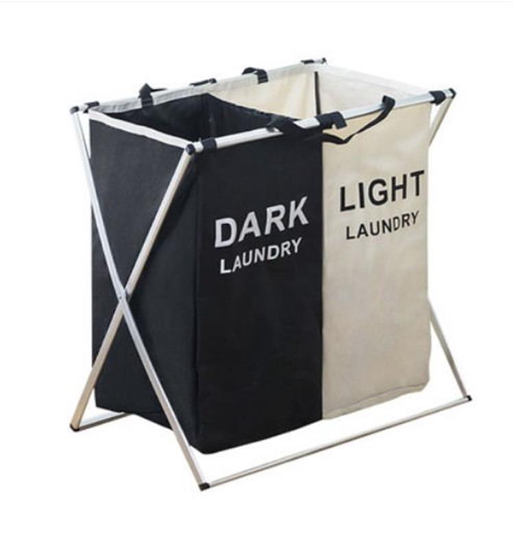 Collapsible Laundry Hamper – Foldable Clothes Storage Basket for Home