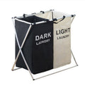 Collapsible Laundry Hamper – Foldable Clothes Storage Basket for Home