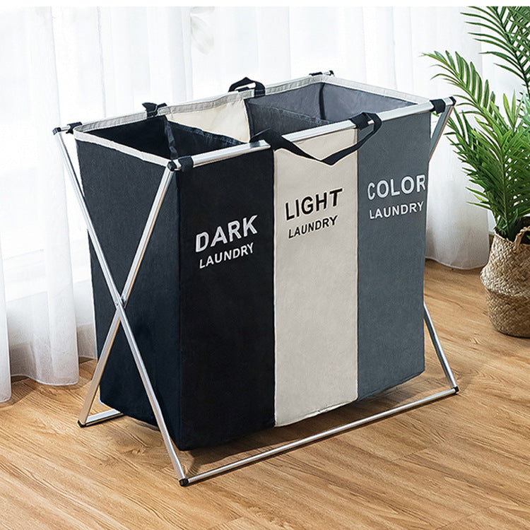 Collapsible Laundry Hamper – Foldable Clothes Storage Basket for Home