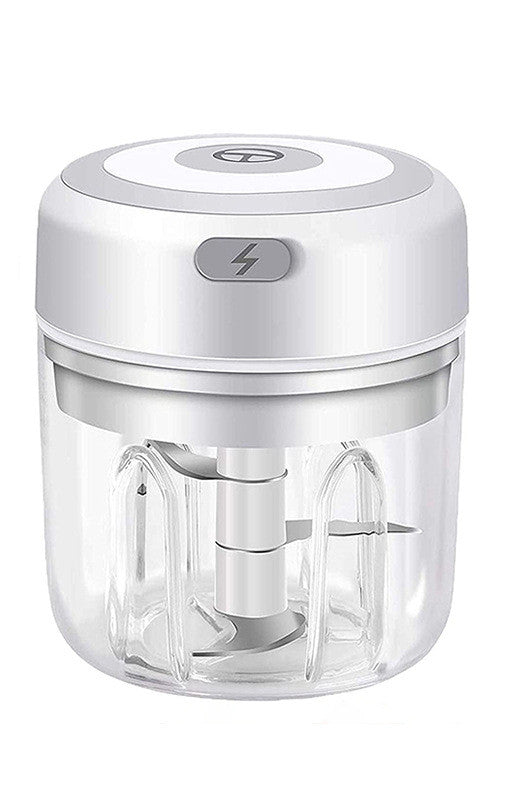 Electric Mini Garlic Chopper & Ginger Masher - Portable Vegetable Crusher, USB Charging, Durable Kitchen Tool for Chili & Veggies