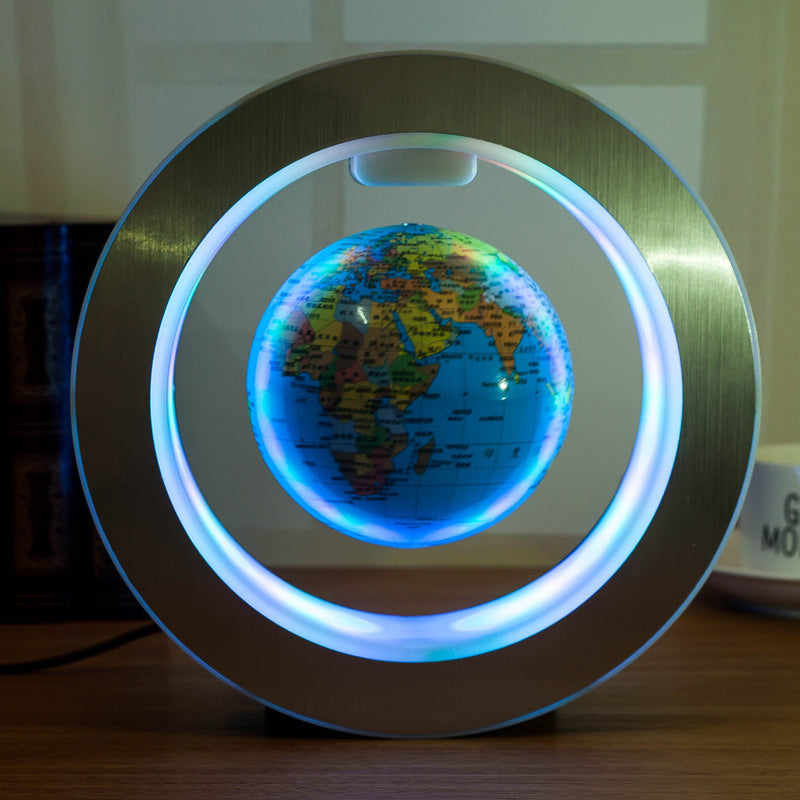 Magnetic Levitating Floating Globe – Round LED World Map with Anti-Gravity Effect
