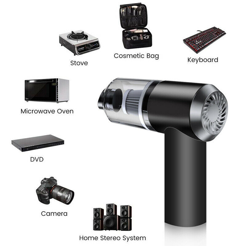 Handheld Rechargeable Car Vacuum – Powerful Cordless Cleaner for Small Spaces