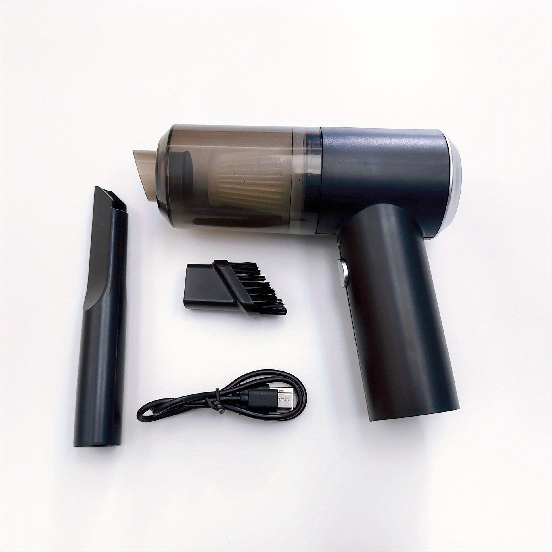 Handheld Rechargeable Car Vacuum – Powerful Cordless Cleaner for Small Spaces