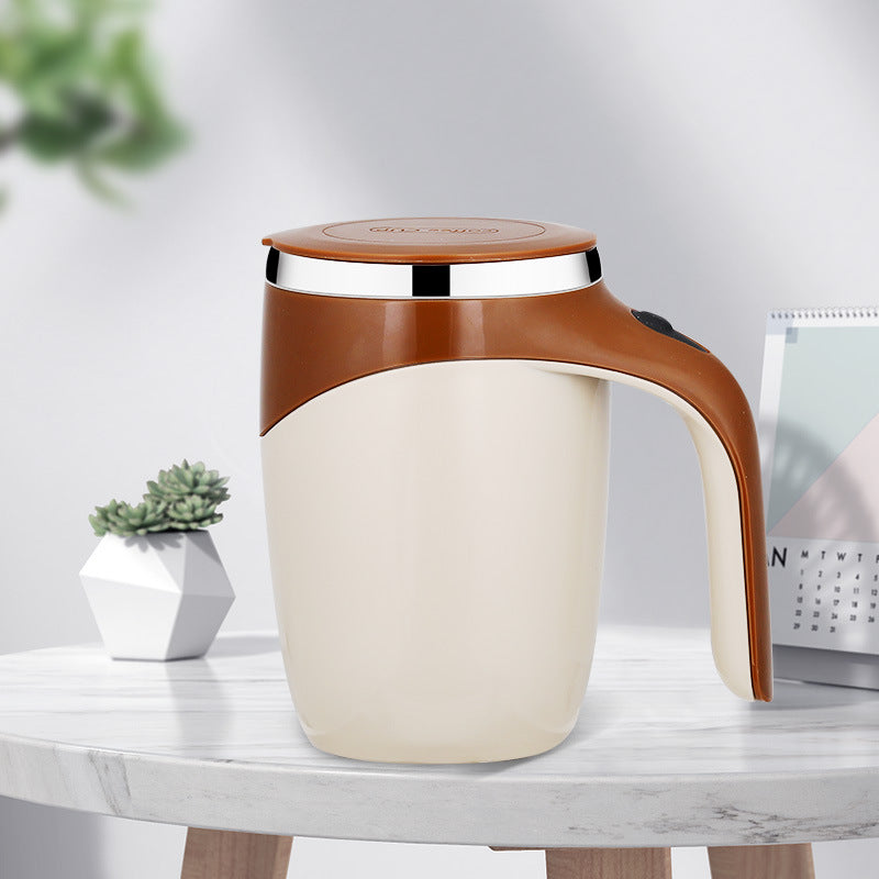 Electric Self-Stirring Cup – Rechargeable Magnetic Mixing Mug
