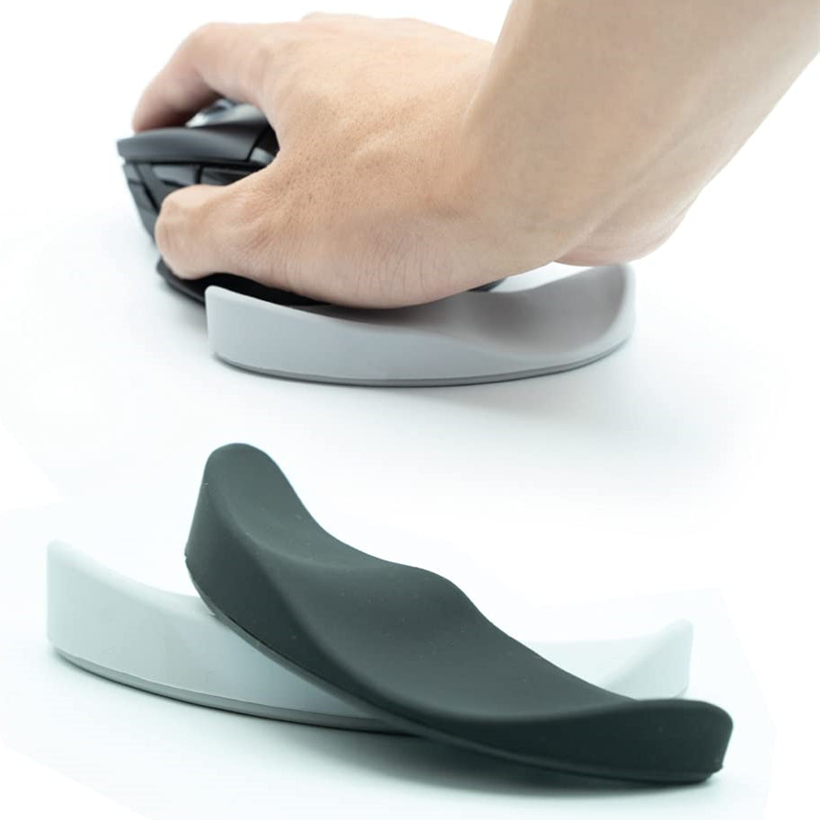 Ergonomic Silicone Gel Wrist Rest - Non-Slip Mouse Support Mat for PC & Laptop