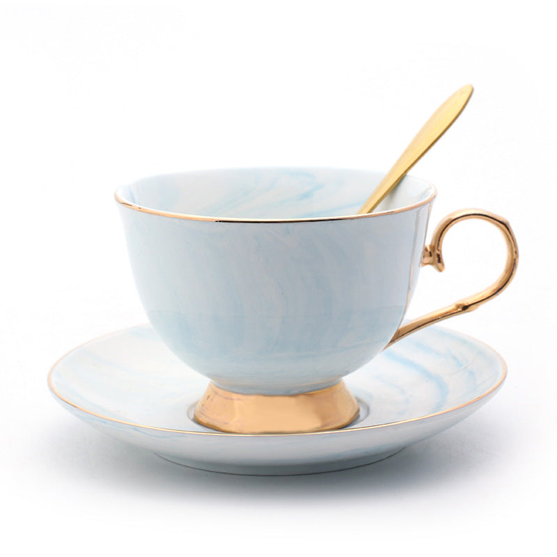 Elegant Coffee Cups & Saucers