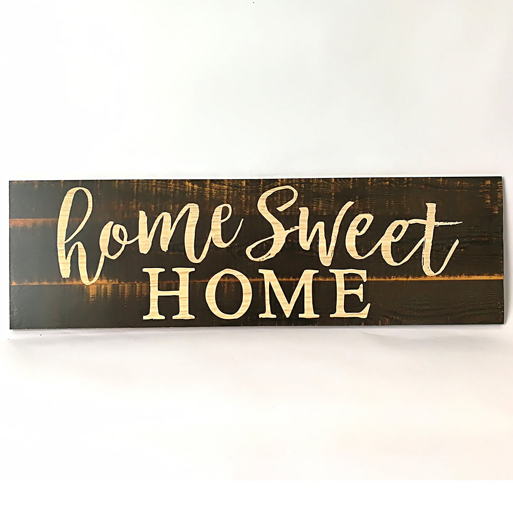 Home Sweet Home Wall Decor – Cozy & Stylish Home Decoration for Living Room or Entryway