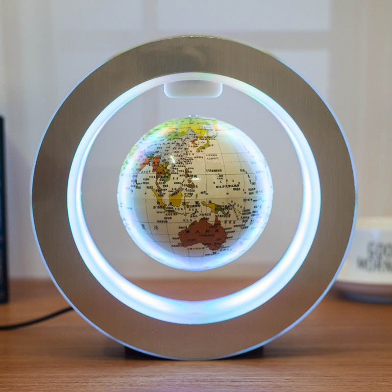 Magnetic Levitating Floating Globe – Round LED World Map with Anti-Gravity Effect