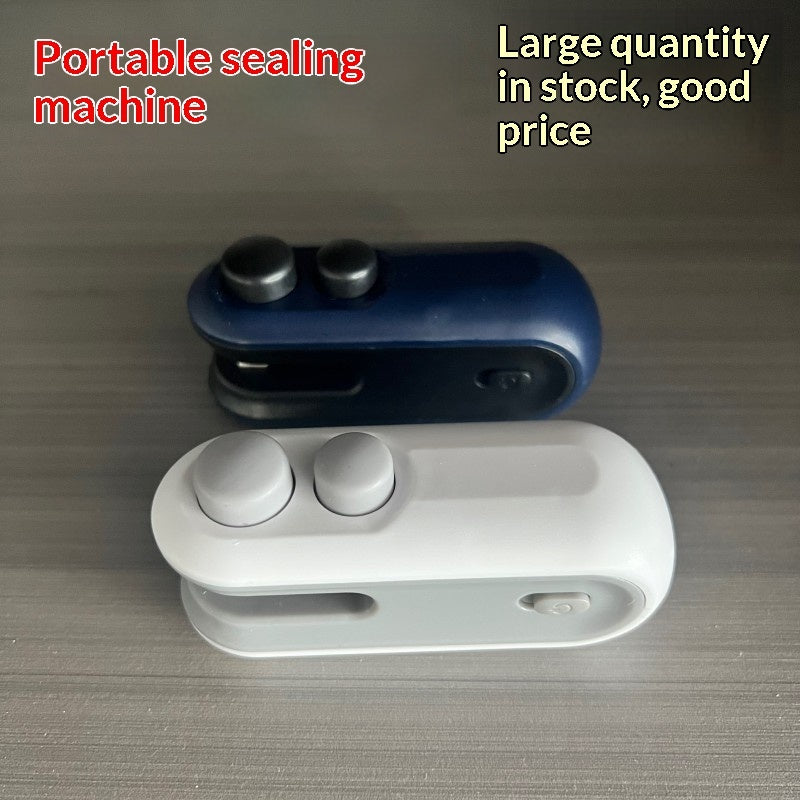 Mini 2-in-1 USB Heat Sealer & Bag Opener – Portable Snack Plastic Bag Sealing Machine for Home