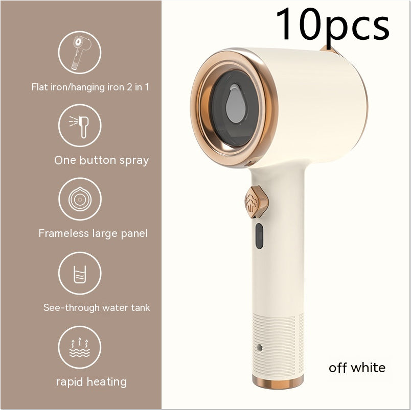 Portable Handheld Garment Steamer - Mini Vertical Fabric Steam Iron for Home & Travel (US Plug)