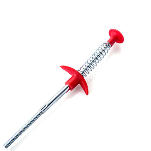 60cm Drain Cleaning Tool – Flexible Spring Pipe Dredger | Hair Remover & Clog Cleaner for Kitchen Sink, Bathroom & Shower Drains