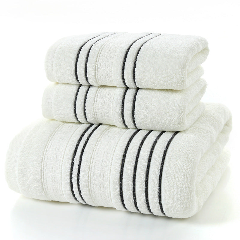 Luxury Pure Cotton Bath Towel – Thick, Soft & Highly Absorbent | Perfect for Home & Bathroom Use