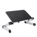 Foldable Laptop Stand & Tablet Holder - Adjustable Height Ergonomic Cooling Desk