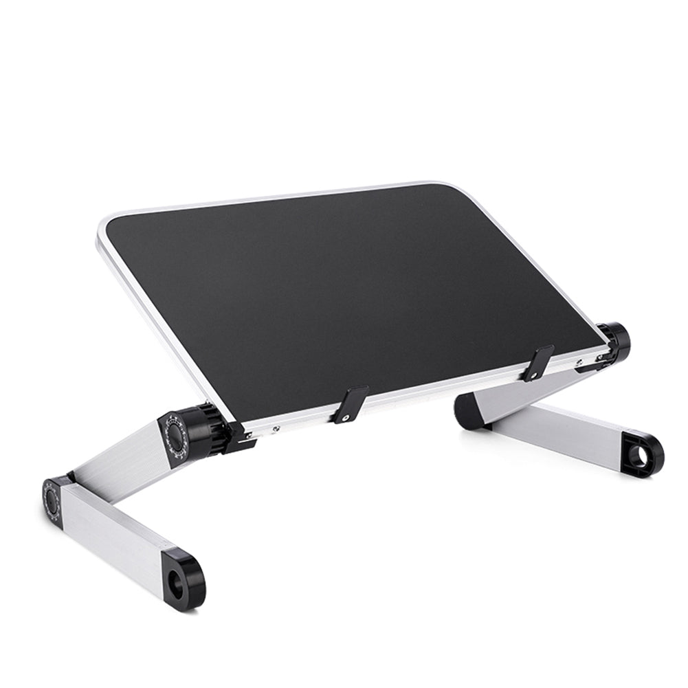 Foldable Laptop Stand & Tablet Holder - Adjustable Height Ergonomic Cooling Desk