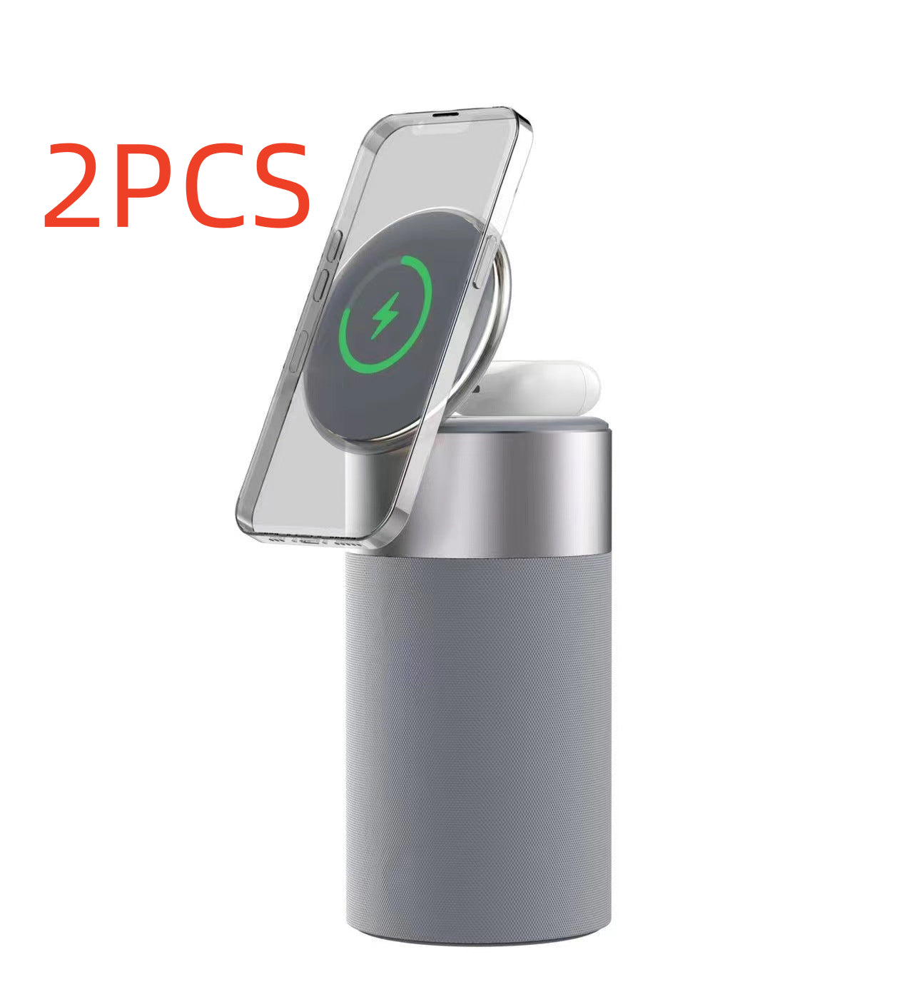 Aura 3-in-1: The Ultimate Wireless Charging Speaker & Touch Lamp for Home & Office