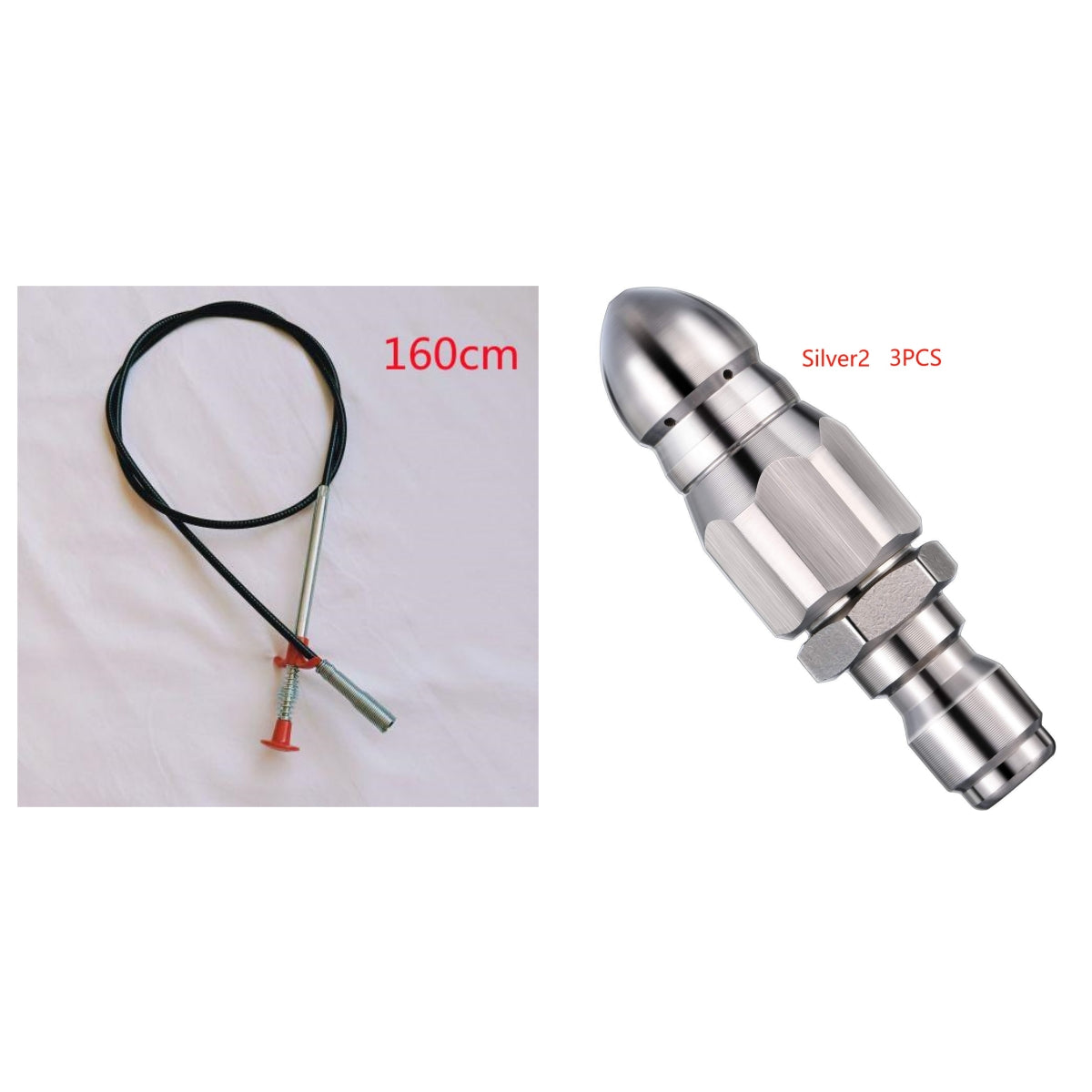 60cm Drain Cleaning Tool – Flexible Spring Pipe Dredger | Hair Remover & Clog Cleaner for Kitchen Sink, Bathroom & Shower Drains