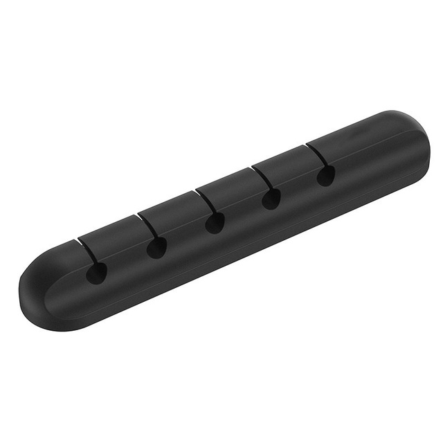 Universal Silicone Cable Winder & Desktop Organizer for USB, Charger & Headphones