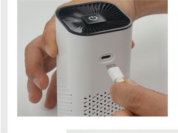 Ion-Flow Portable Purifier: Fresh Air for Your Car & Hom