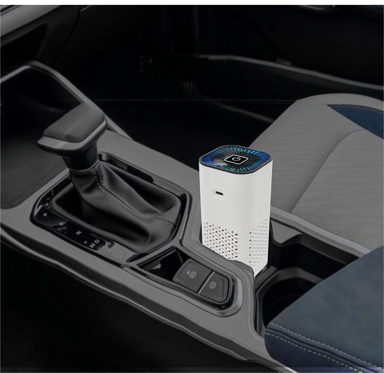 Ion-Flow Portable Purifier: Fresh Air for Your Car & Hom