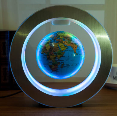 Magnetic Levitating Floating Globe – Round LED World Map with Anti-Gravity Effect