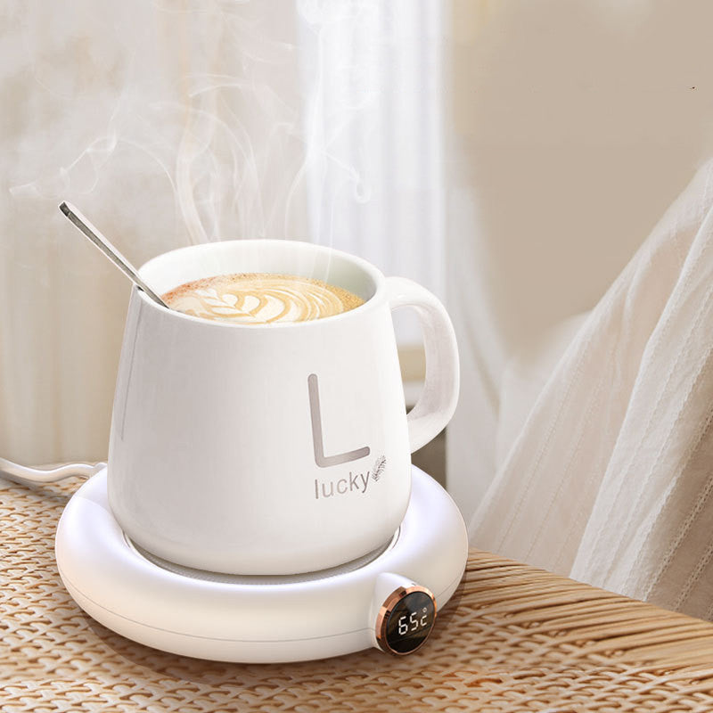 Smart Coffee Mug Warmer - Electric Heating Coaster with Constant Temperature Control