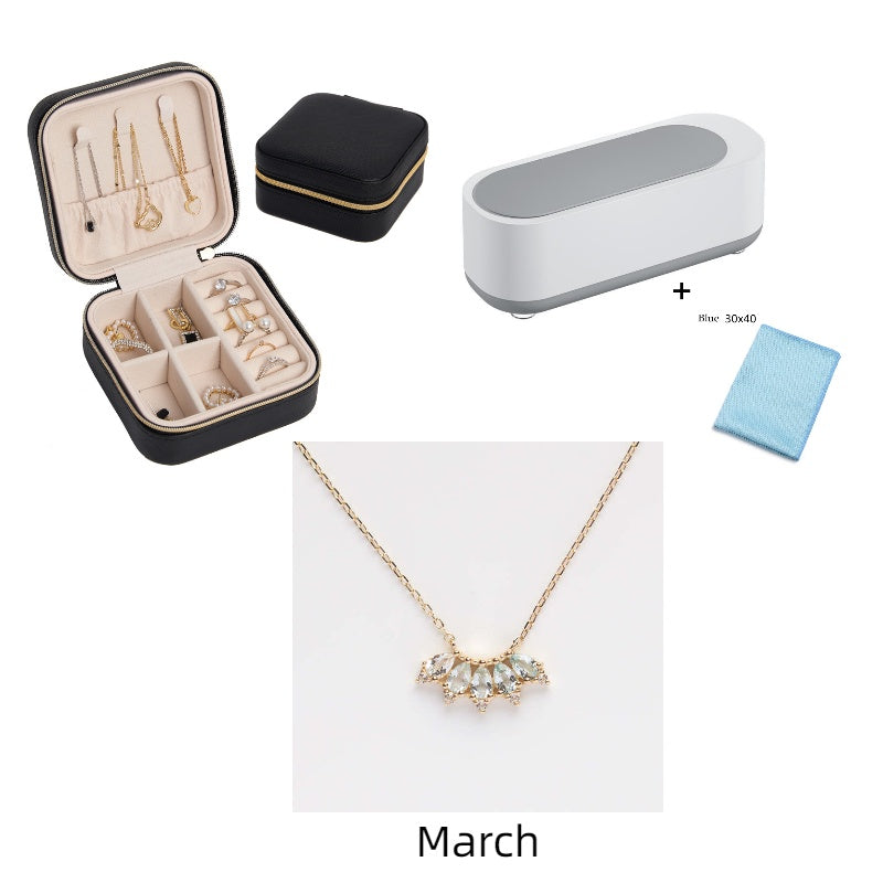 High-Frequency Ultrasonic Cleaner for Jewelry, Glasses, Watches & Dentures