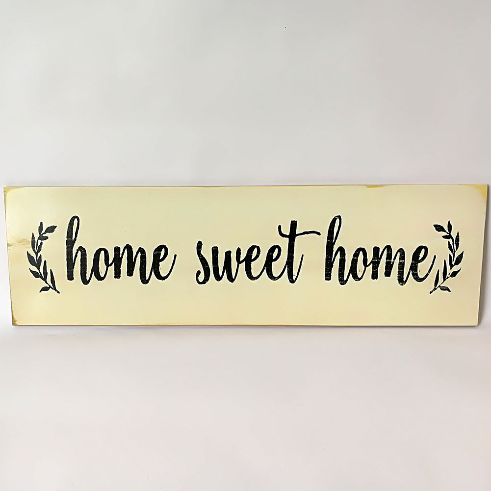 Home Sweet Home Wall Decor – Cozy & Stylish Home Decoration for Living Room or Entryway