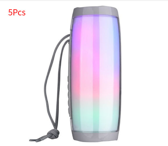 Compact Wireless Column Speaker – 10W High-Fidelity Portable Subwoofer