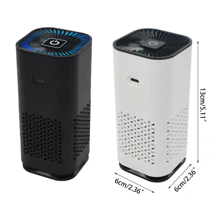 Ion-Flow Portable Purifier: Fresh Air for Your Car & Hom