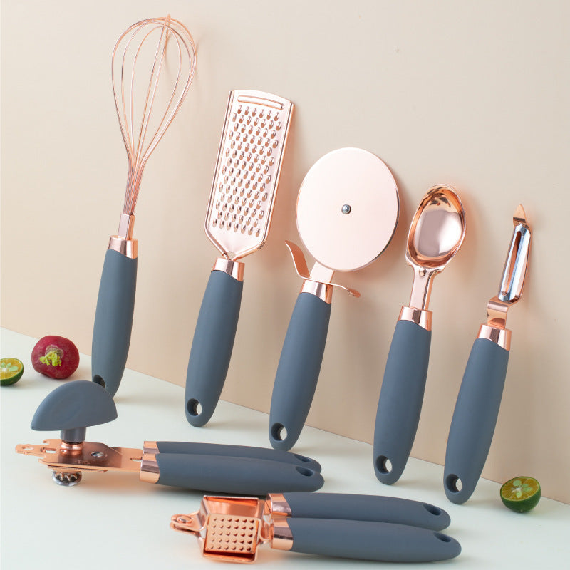 Copper-Plated Kitchen Peeler Set – Durable & Easy to Use