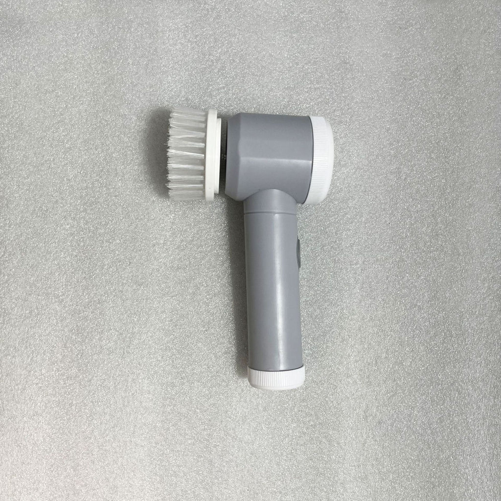 Long Handle Dish Scrub Brush with Built-in Soap Dispenser