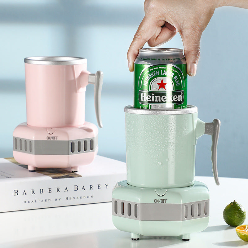 Mini Ice Cooling Cup – Fast Beverage Chiller | Reusable, Portable & Perfect for Kitchen, Office or Dorm Use
