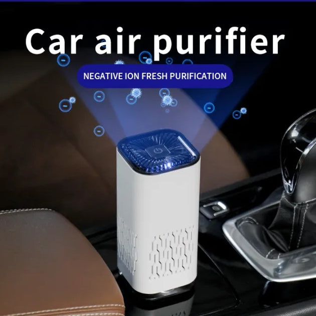 Ion-Flow Portable Purifier: Fresh Air for Your Car & Hom