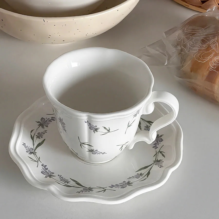 Ceramic Coffee & Tea Mug with Brass Plate – Hot & Cold Drink Cup