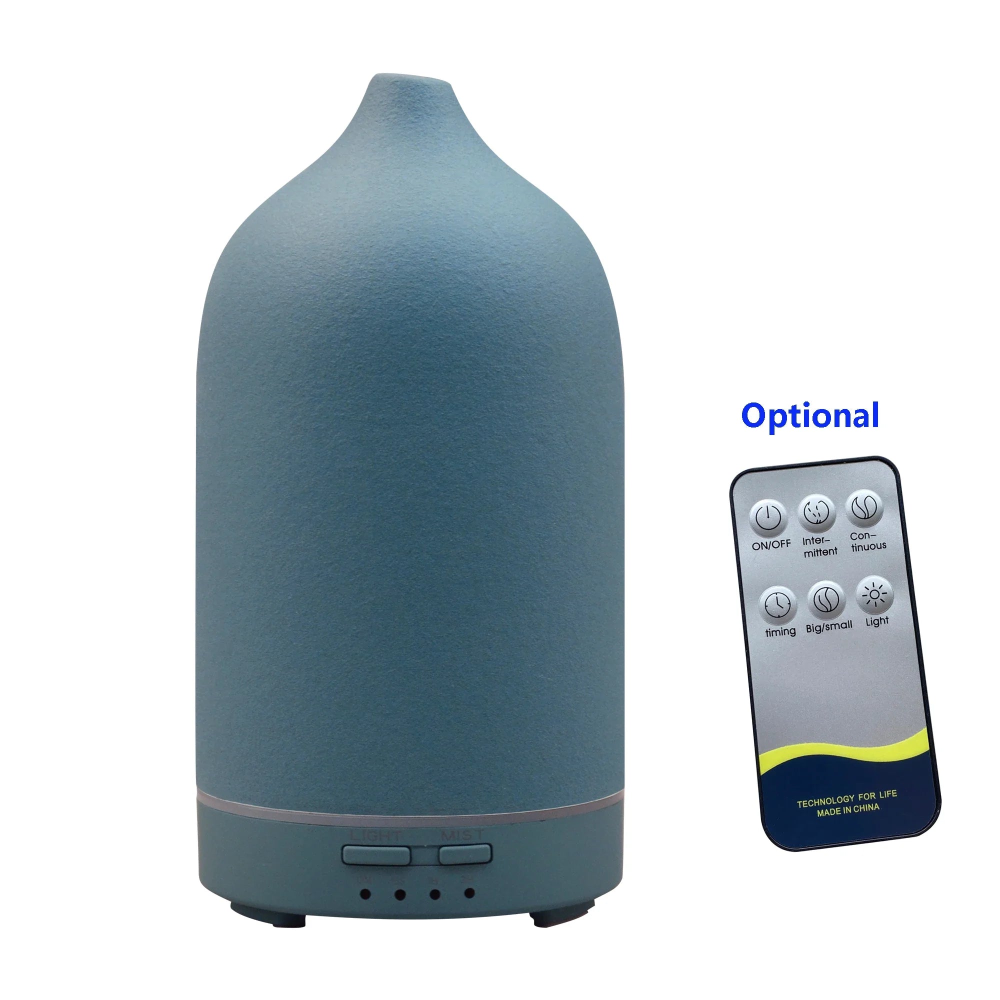 Ceramic Essential Oil Diffuser – Mini Humidifier with LED Lights & Timer