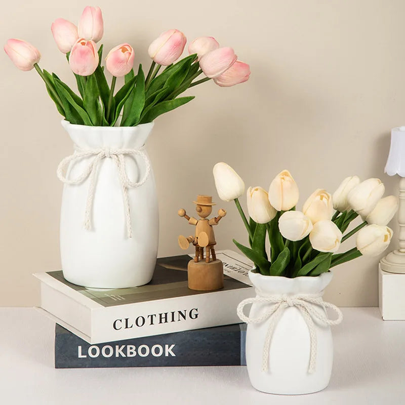 Bow Shape Decorative Vase – Nordic Style Home & Office Décor