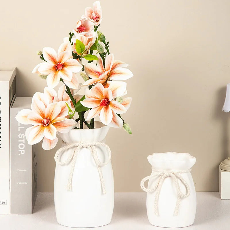 Bow Shape Decorative Vase – Nordic Style Home & Office Décor