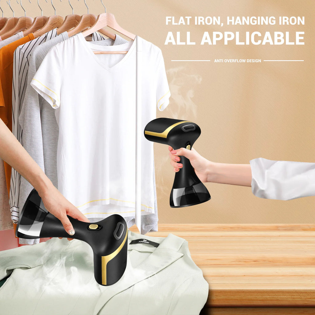 1500W Handheld Garment Steamer – Portable Hanging Steam Iron