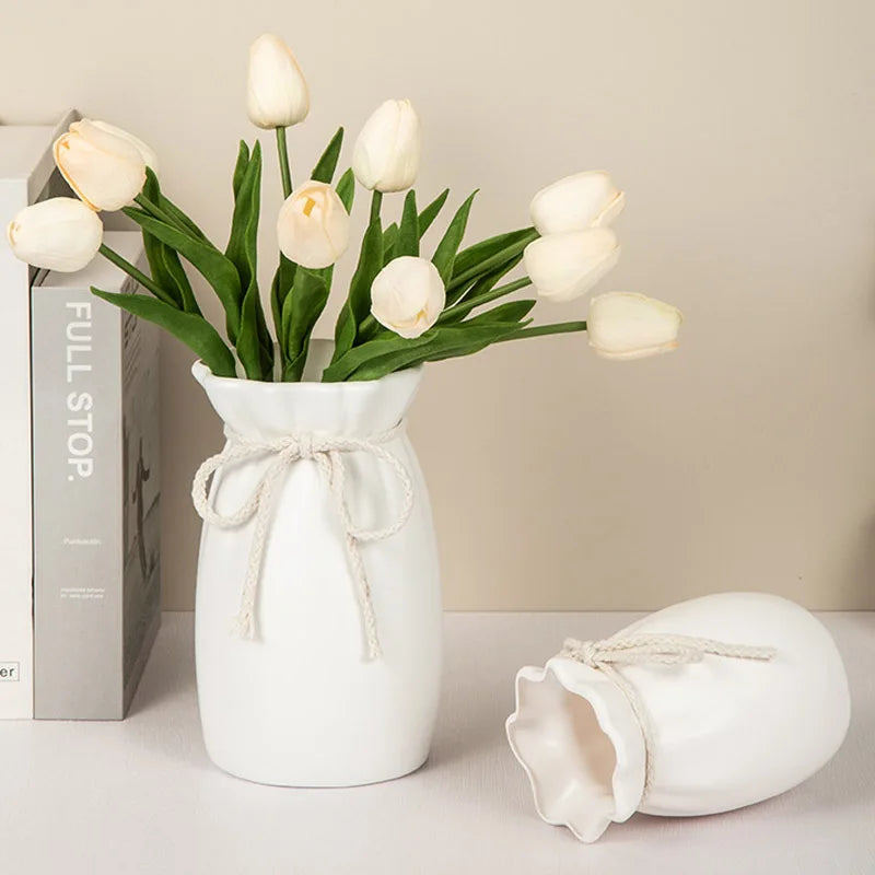 Bow Shape Decorative Vase – Nordic Style Home & Office Décor
