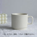 260ml Retro Ceramic Coffee Cup with Saucer – European Style Tea Set