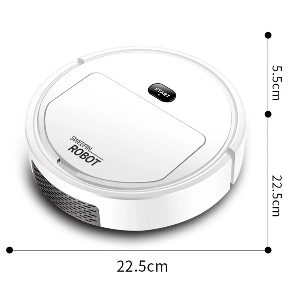 Smart Robotic Vacuum & Mop 1500Pa – Wireless 3-in-1 Cleaner