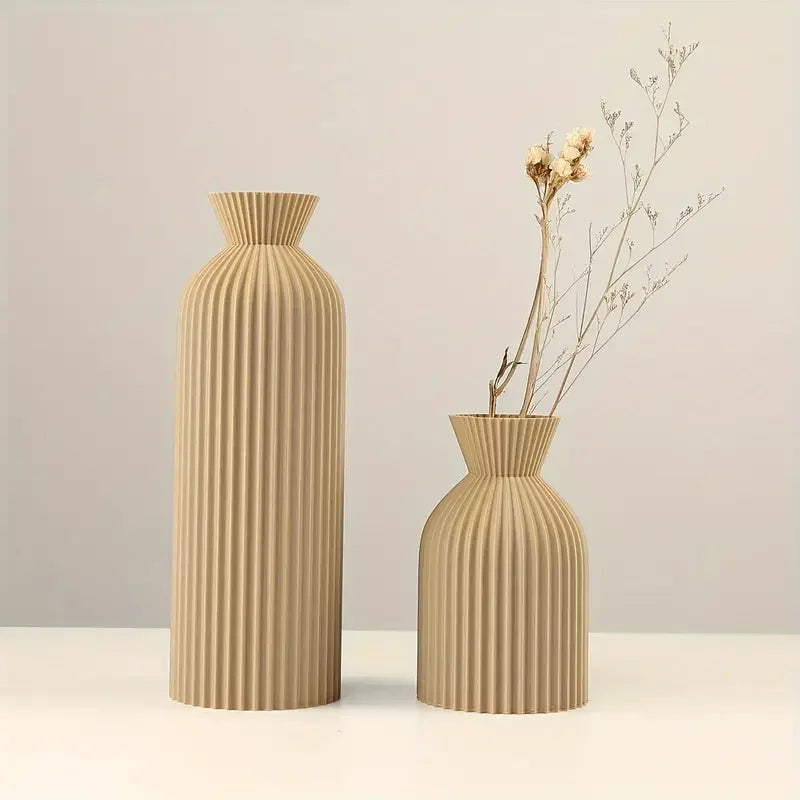 Black Boho Style Decorative Vase – Modern Home Centerpiece